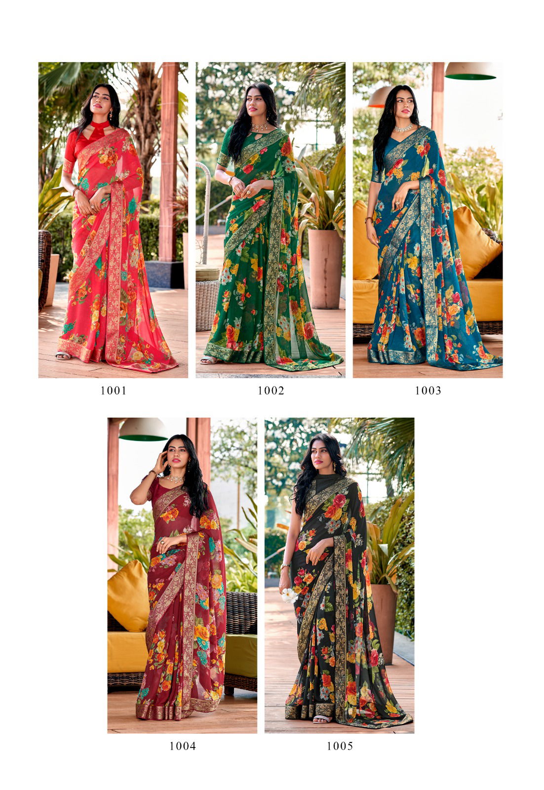 Stavan Fuldani Weightless Printed Sarees Catalog
